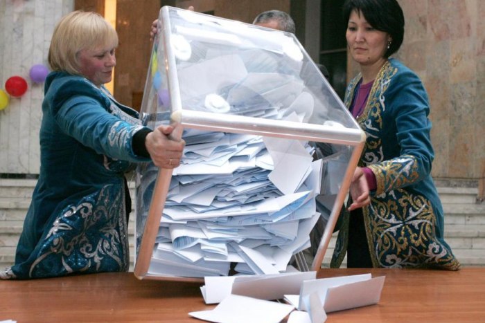 В Казахстане завершилось голосование на парламентских выборах