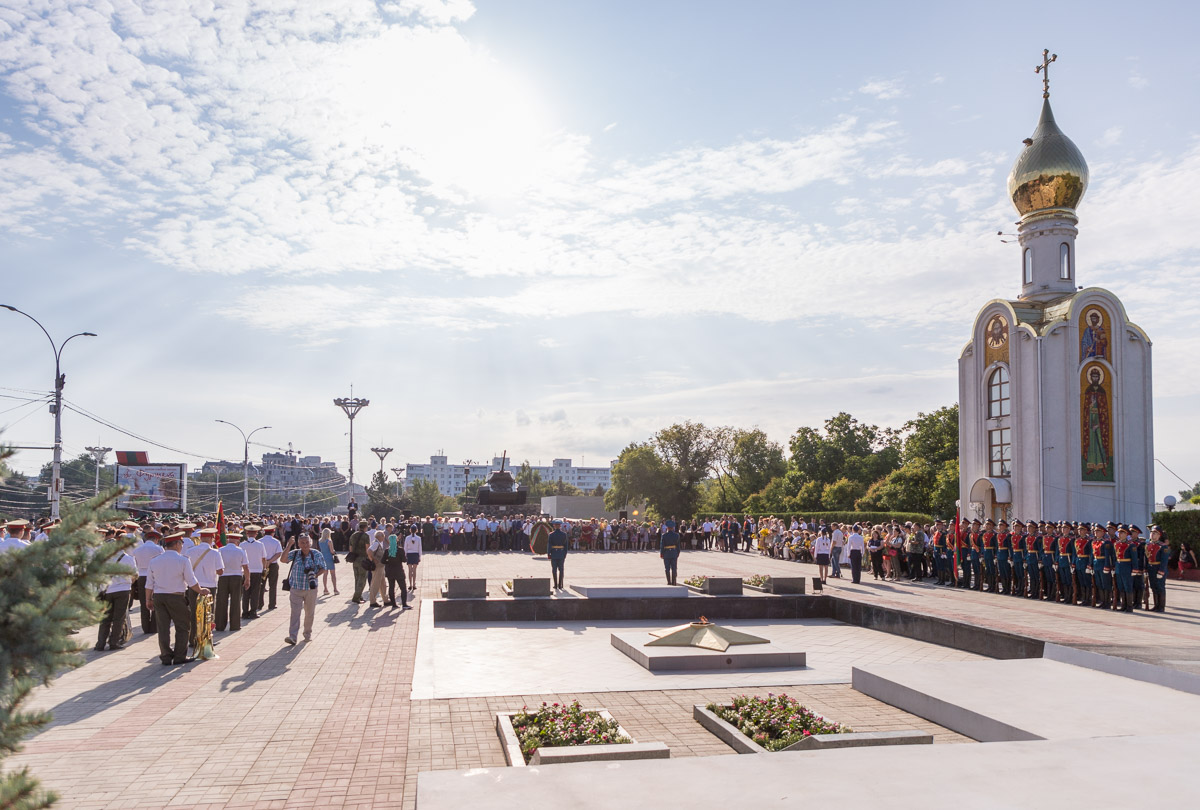 Часовня на мемориале славы в Тирасполе