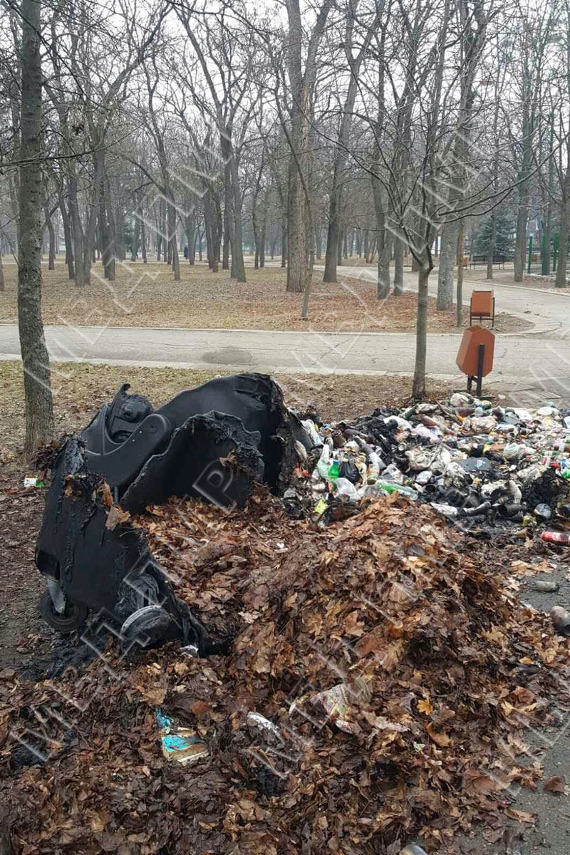 В столице ищут поджигателей автомобиля и мусорных баков в парке «Победа» |  Новости Приднестровья