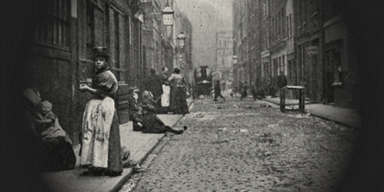 На фото: Дорсет-стрит, где Джек-потрошитель совершил одно из своих преступлений