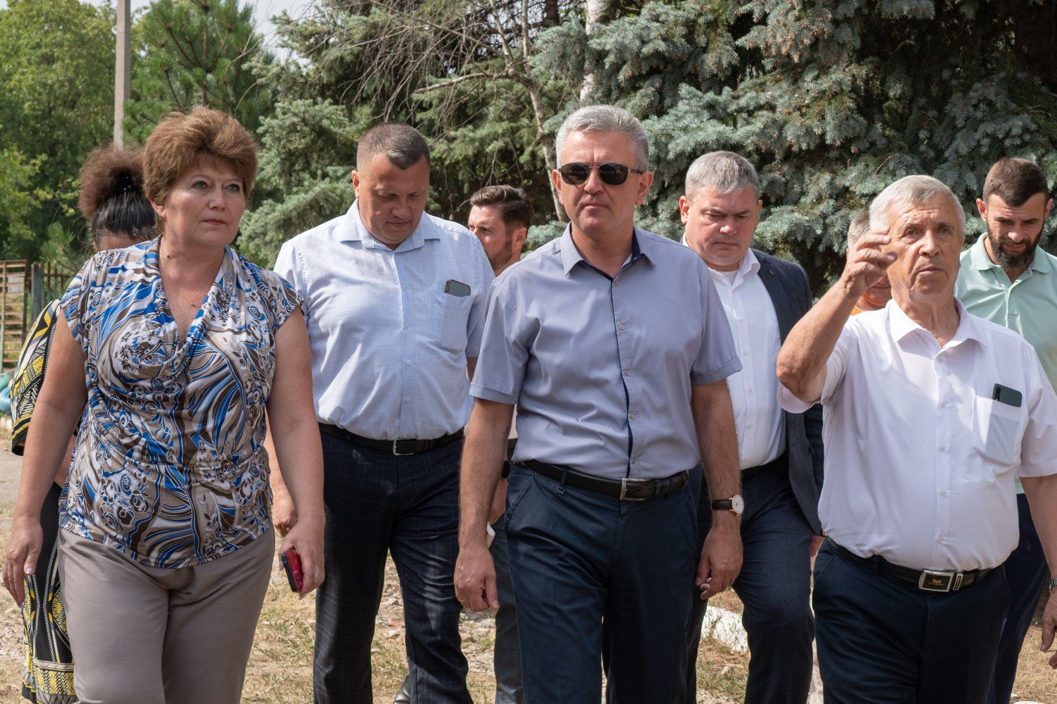 Президент Вадим Красносельский провёл выездное совещание с главой Слободзеи  | Новости Приднестровья