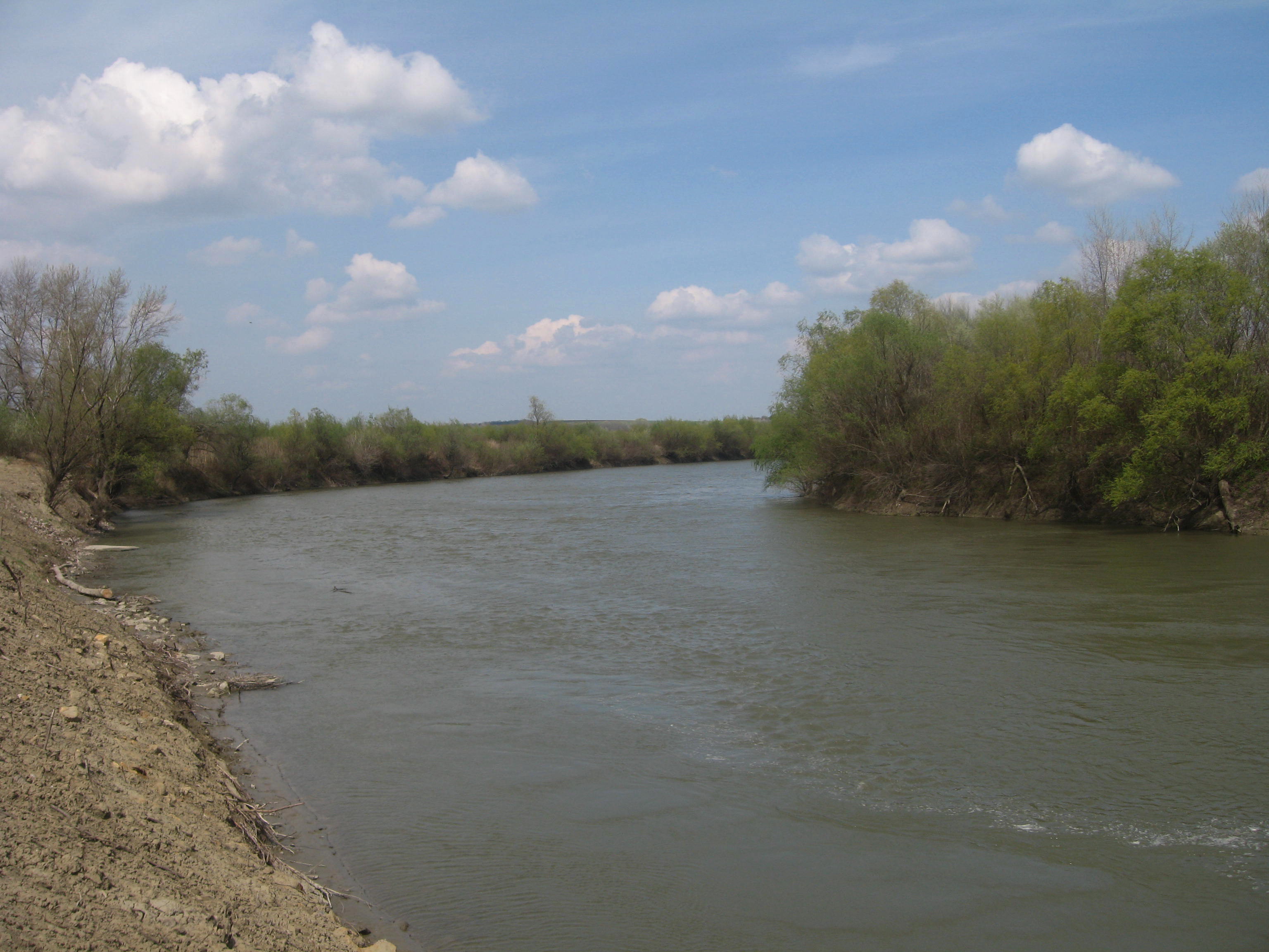 Река пруд в Молдавии