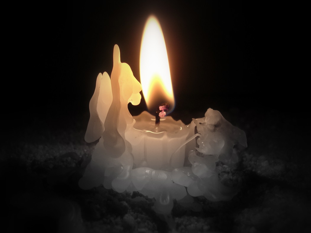 Огарок свечи
