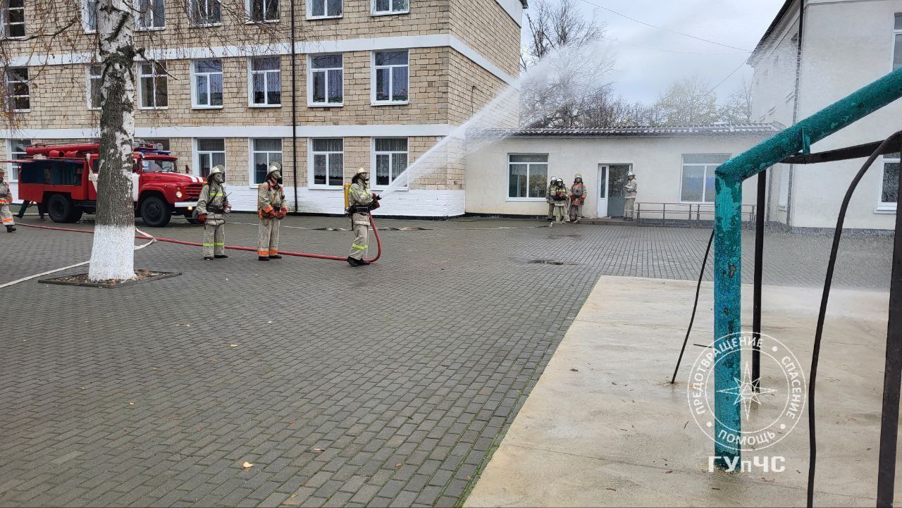 В музее каменской школы № 2 потушили условное возгорание | Новости  Приднестровья