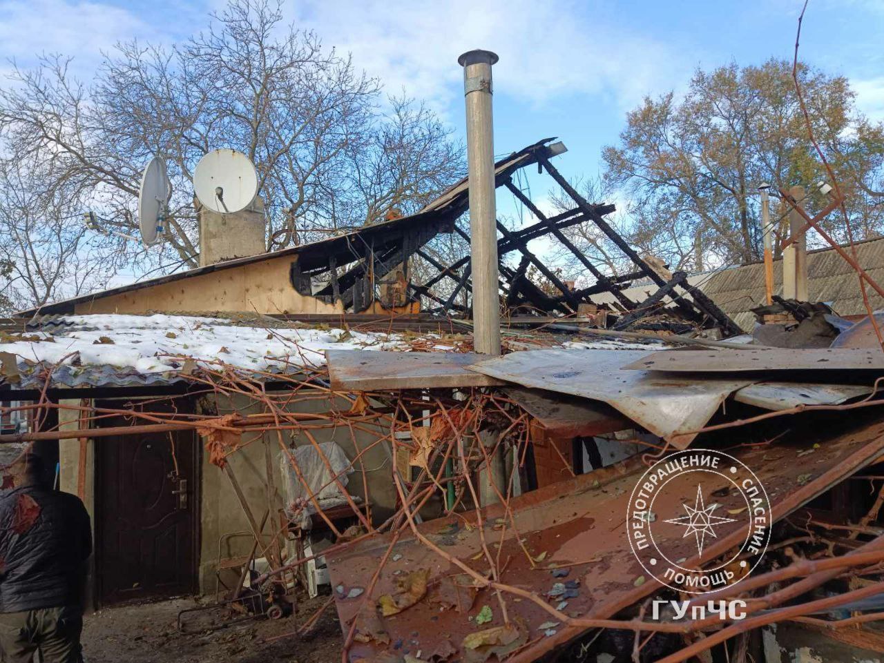 В одном из частных домов Бендер сгорела крыша | Новости Приднестровья