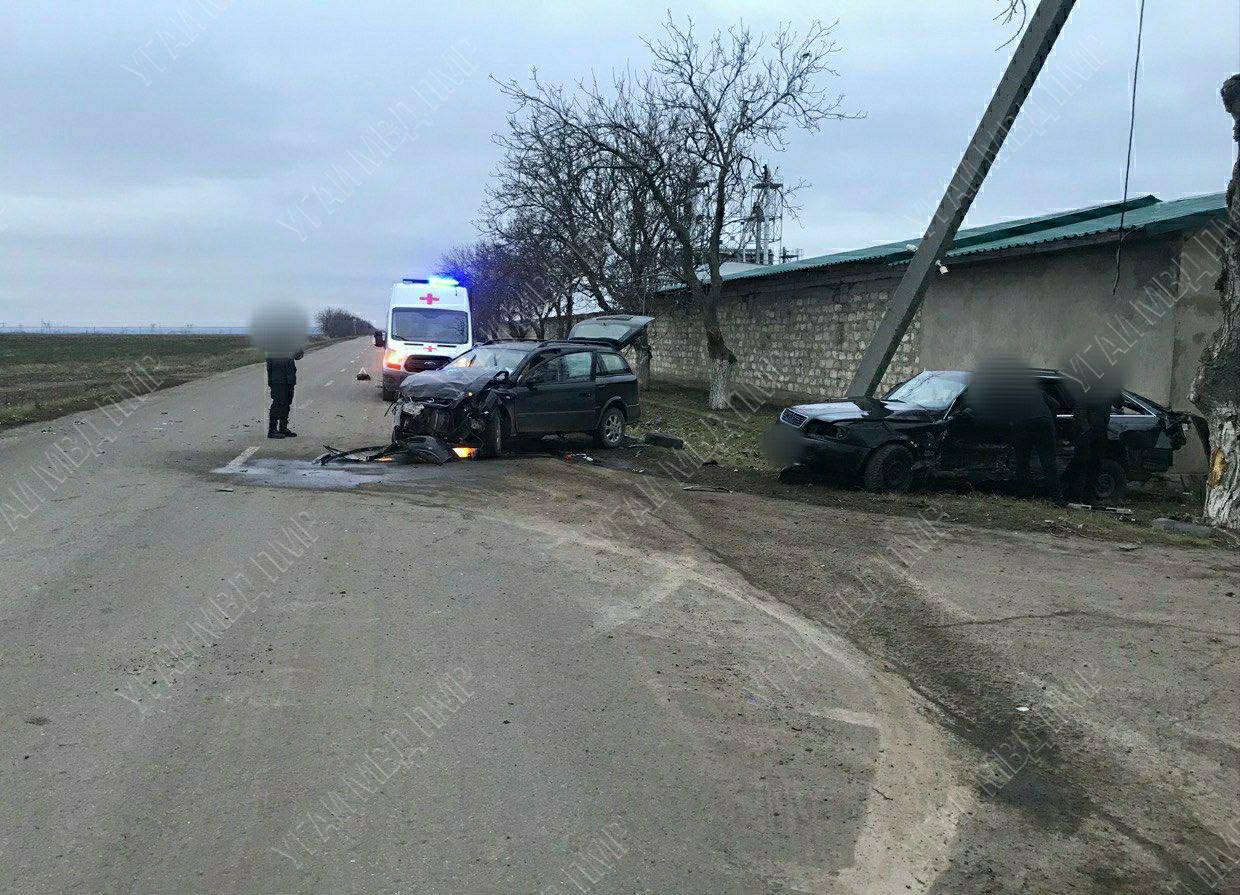 На трассе Днестровск – Первомайск столкнулись два авто | Новости  Приднестровья