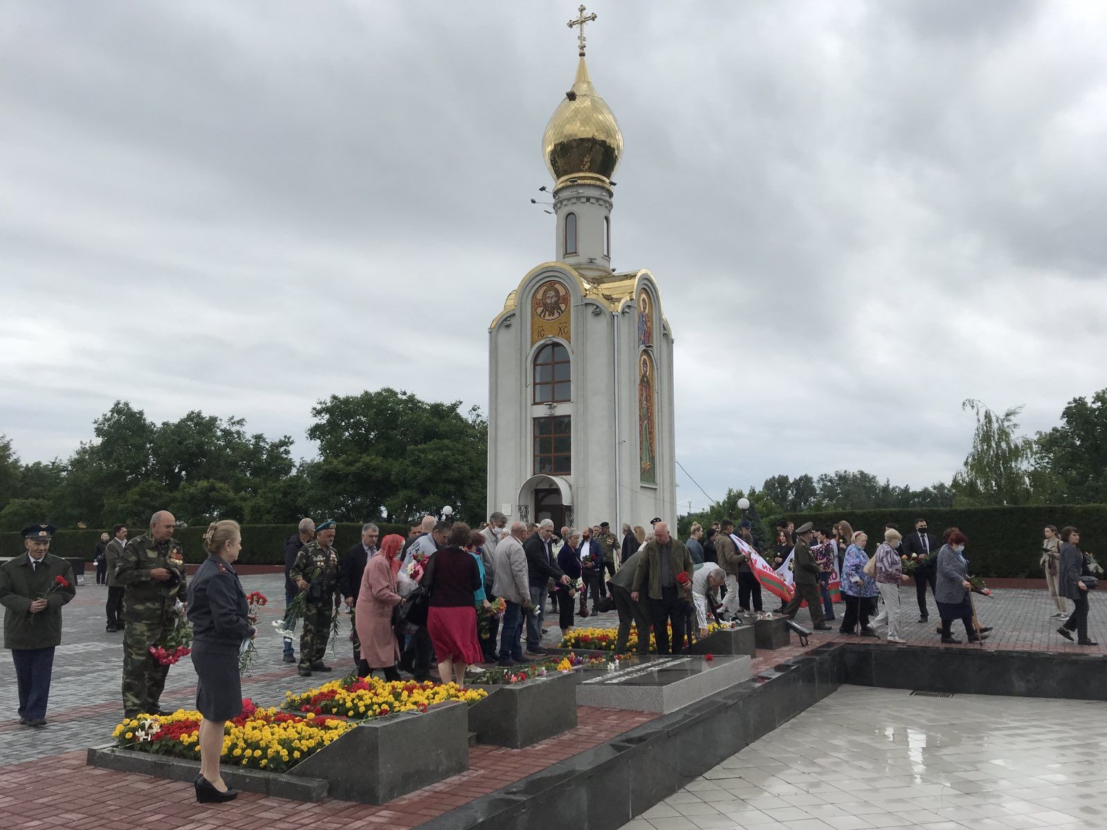 Часовня на мемориале славы в Тирасполе