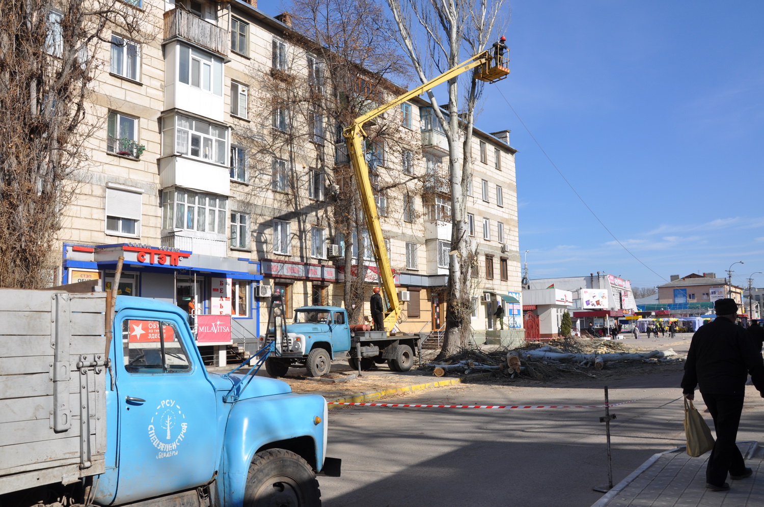 Работы по замене коллектора на одной из улиц Бендер будут идти весь март |  Новости Приднестровья