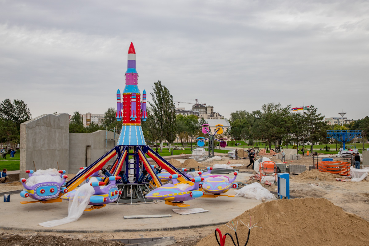Екатерининский парк детская площадка
