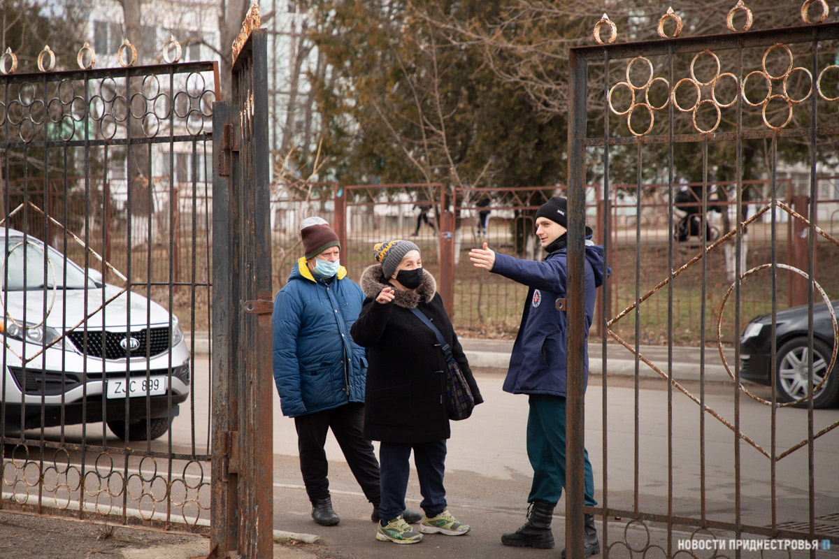 Место временного. Профилакторий Тиротекс в Тирасполе. Временного.