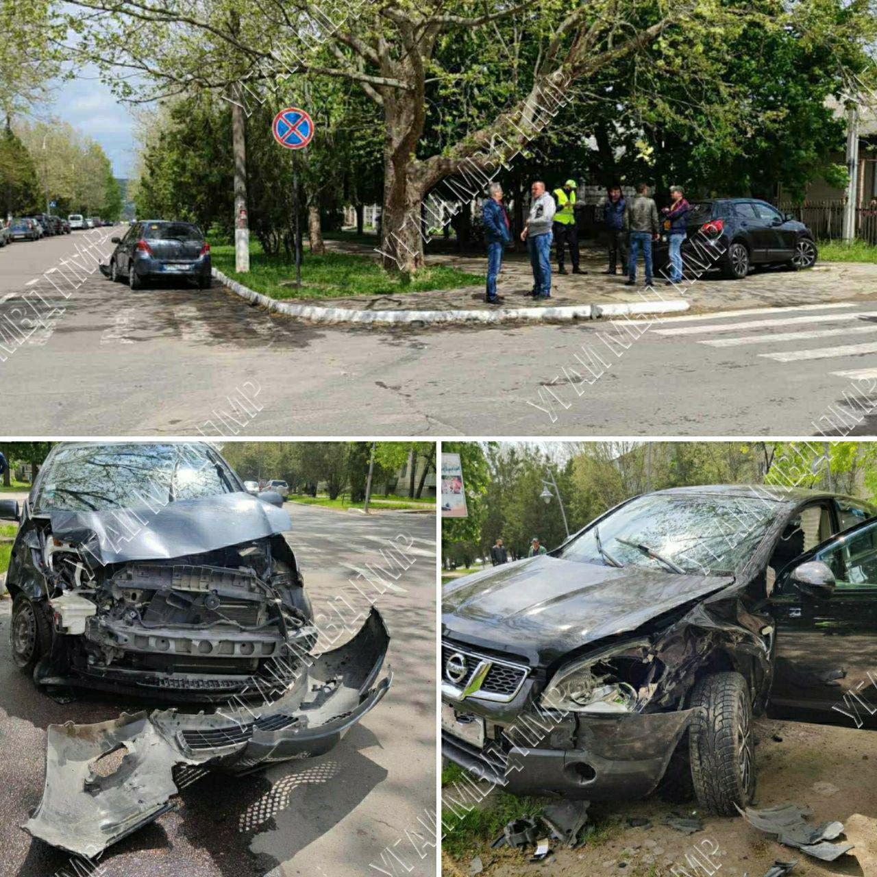 В Рыбнице столкнулись два автомобиля | Новости Приднестровья