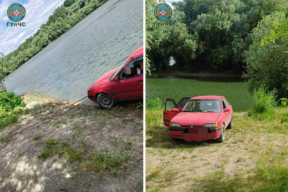 Автомобиль с водителем съехал в Днестр | Новости Приднестровья