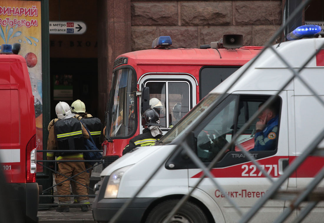 Взрыв в метро спб