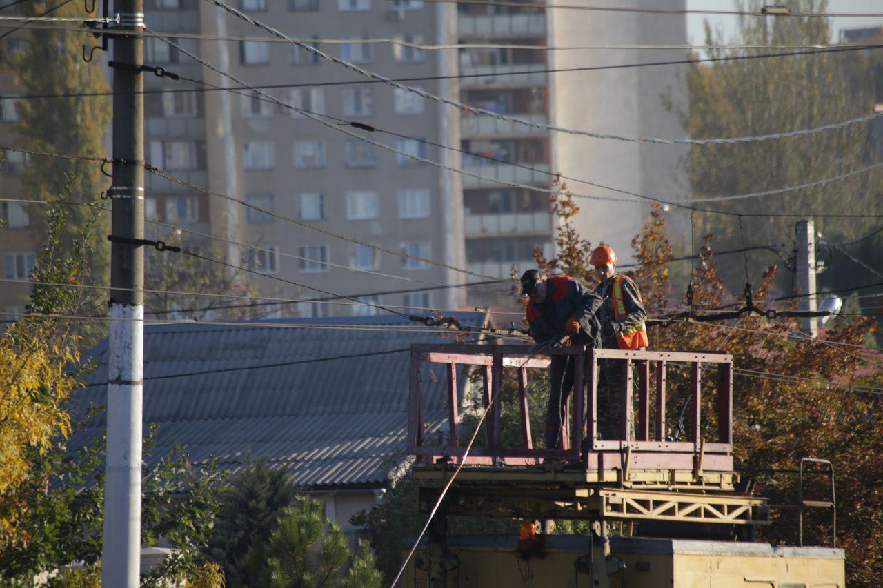 В Тирасполе на балке произошел обрыв троллейбусной линии | Новости  Приднестровья