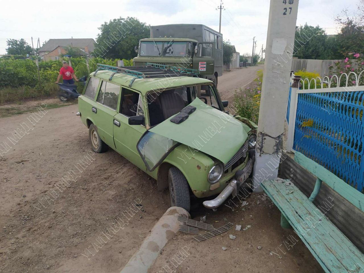 Пьяный тираспольчанин на угнанном автомобиле попал в ДТП в Малаештах |  Новости Приднестровья