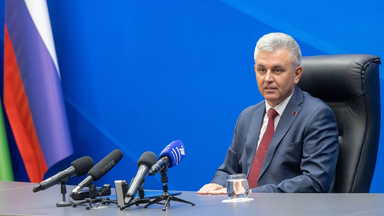 Пресс-конференция Президента ПМР В. Красносельского