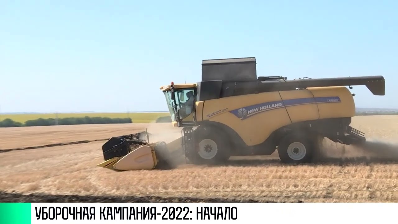 Уборочная кампания-2022: начало