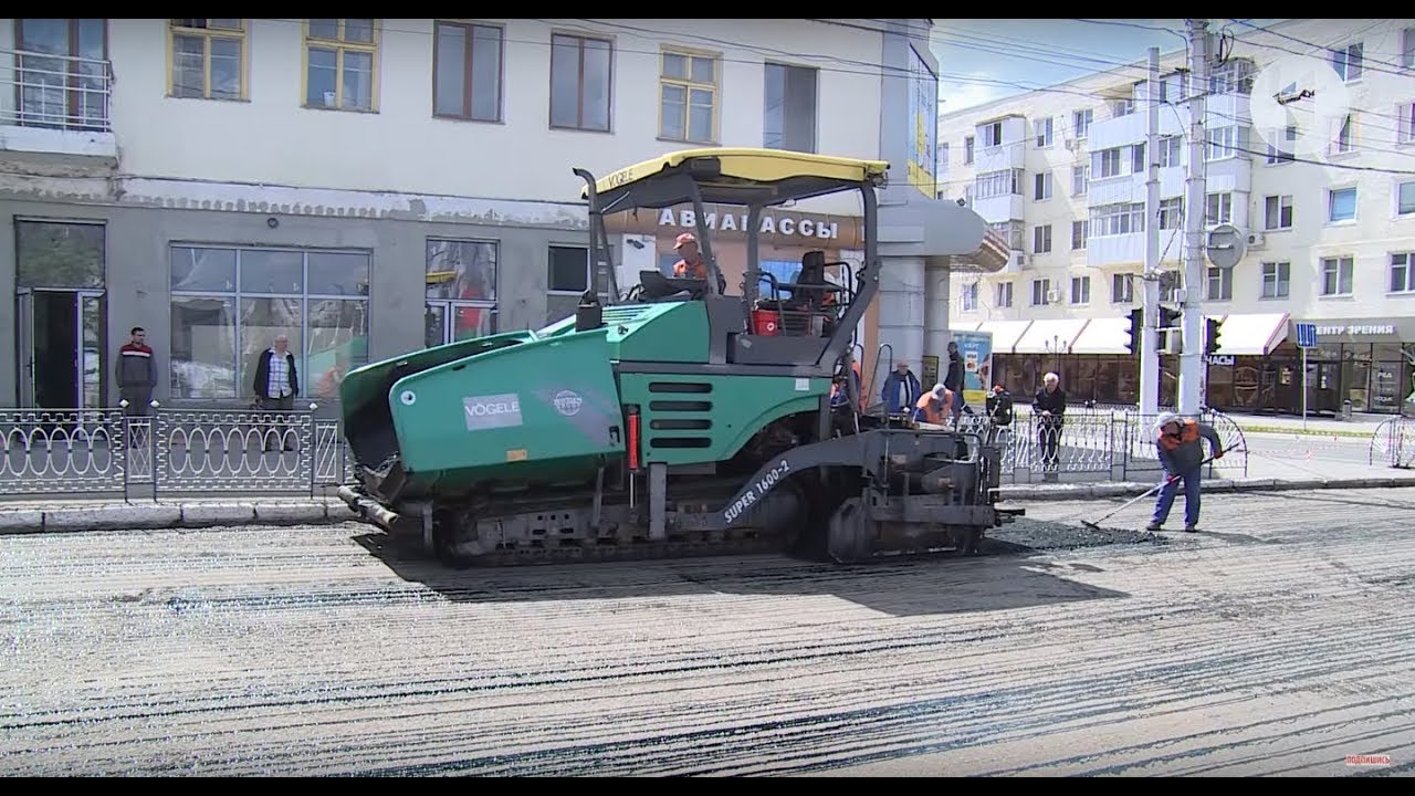 Новые дороги в Тирасполе: ям всё меньше
