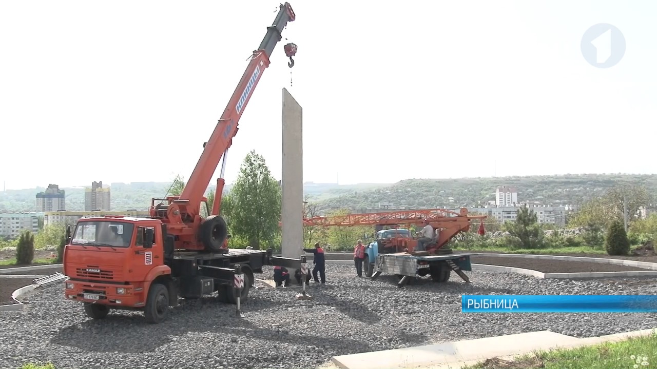 В Рыбнице продолжается строительство памятника защитникам Приднестровья и воинам-афганцам