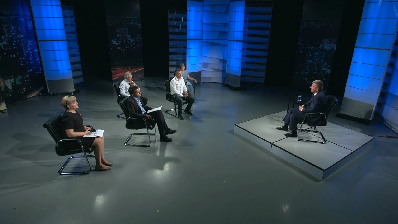 Встреча Президента ПМР Вадима Красносельского с руководителями ведущих СМИ Приднестровья