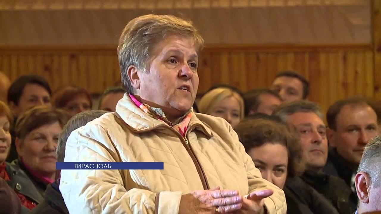 Президент встретился с жителями Тирасполя