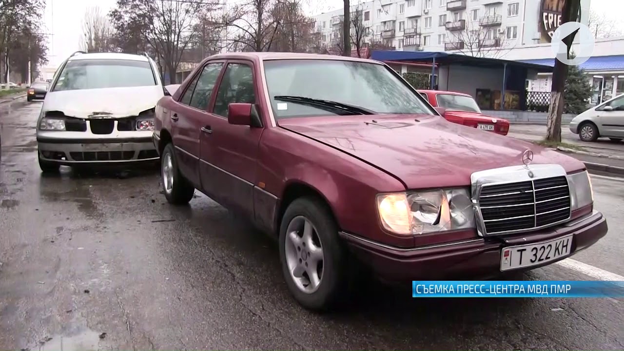 Три ДТП в Тирасполе – есть пострадавший