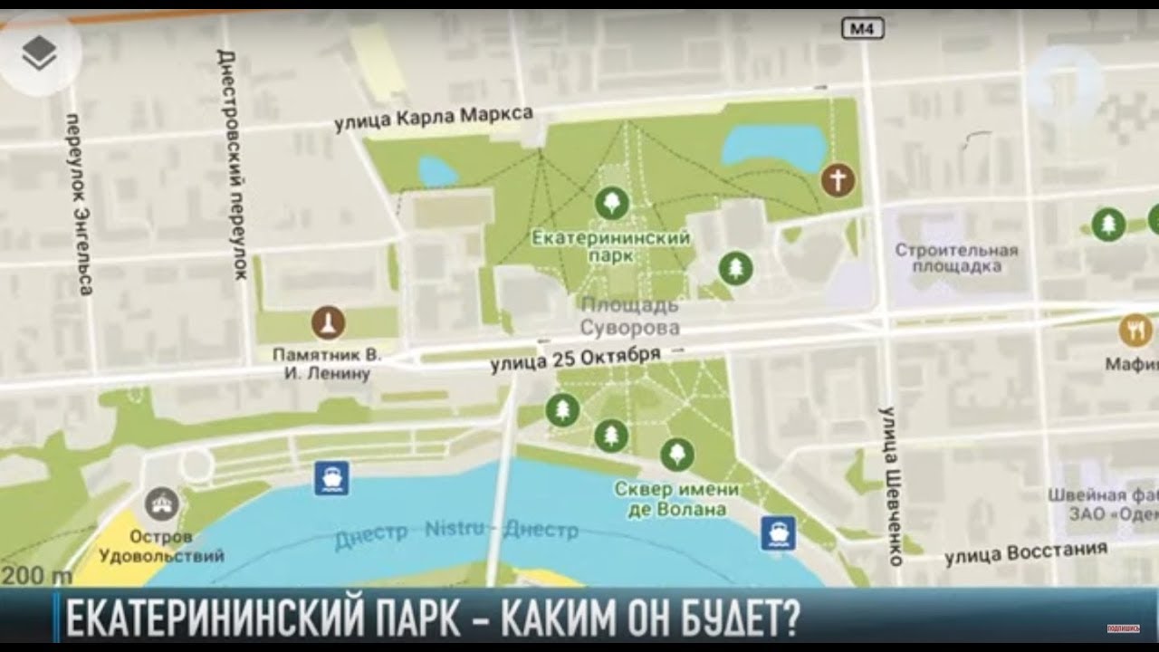 Екатеринбург екатерининский парк карта