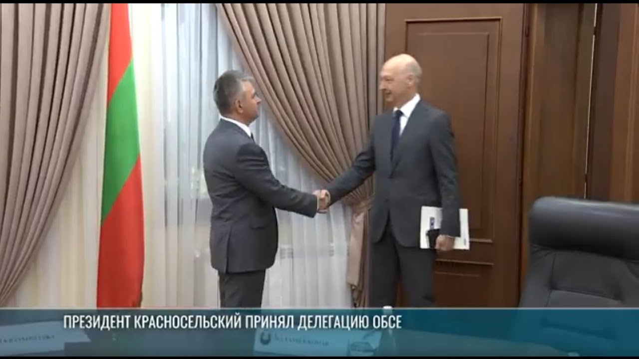 Президент Красносельский: «Рано или поздно все возвращаются за стол переговоров»