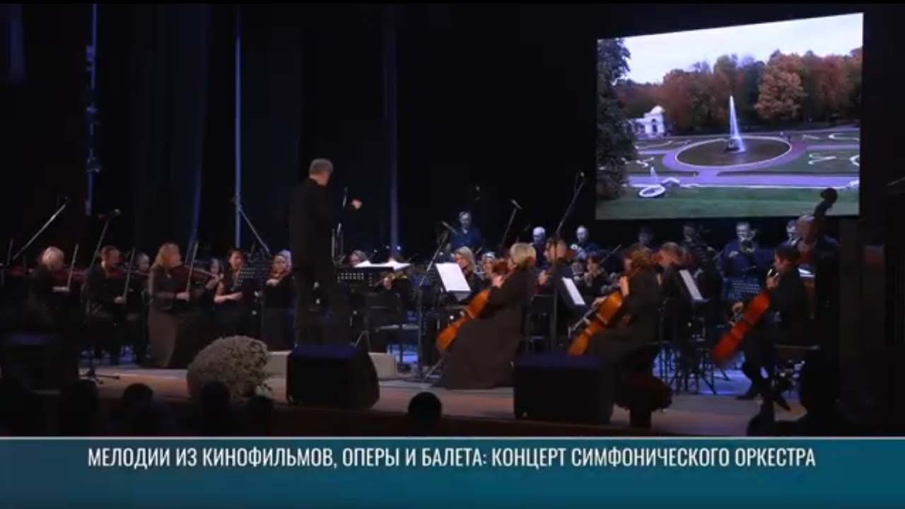 «Осенний бал»: симфонический оркестр выступил во Дворце республики