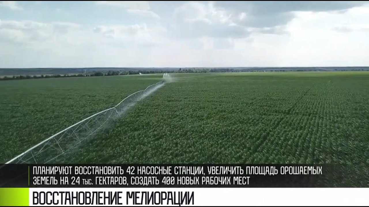 Мелиорация: новые рабочие места и хороший урожай