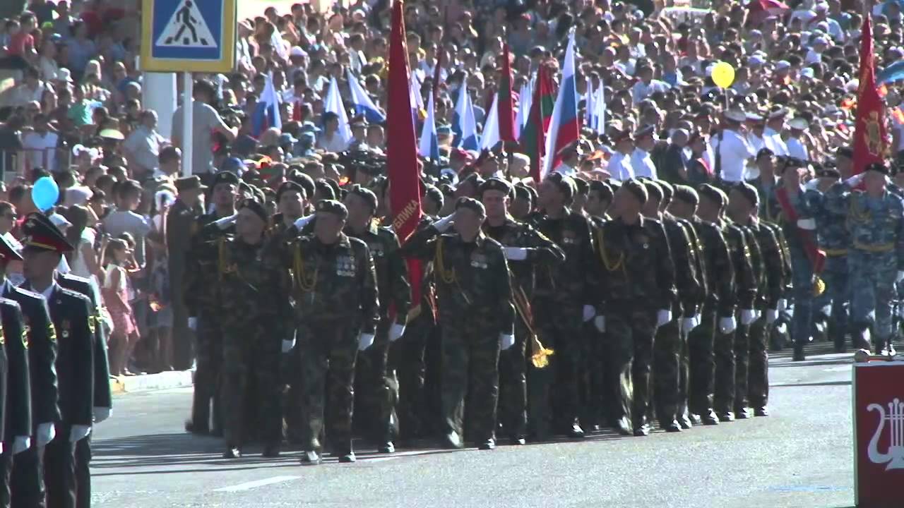 Военный парад в честь 25-й годовщины со дня образования ПМР - 02/09/15