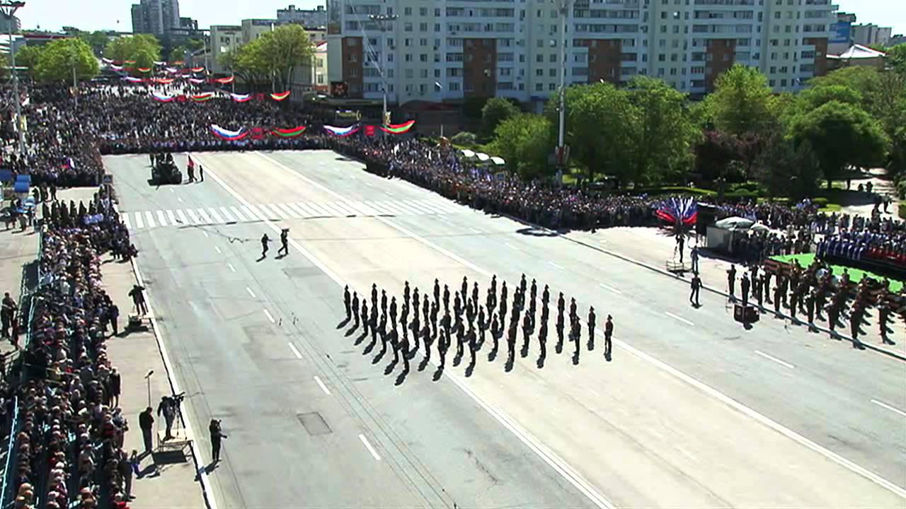 Выступление Роты почетного караула в честь 70-летия Победы в Великой Отечественной войне