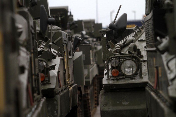 Международный батальон НАТО приступил к несению службы в Эстонии