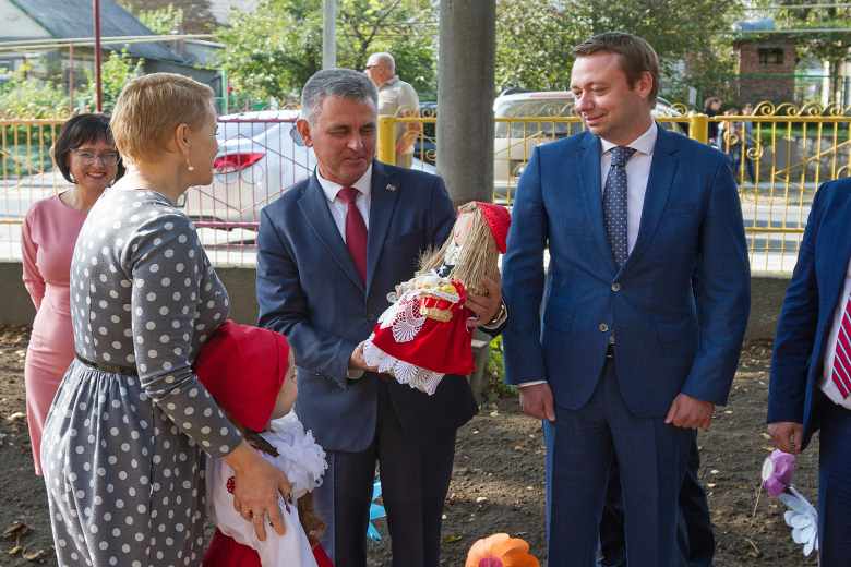 Детский сад "Красная Шапочка". Фото: пресс-служба Президента.