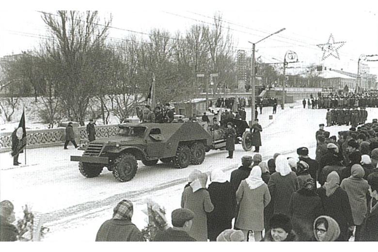 Перезахоронение советских солдат, Тирасполь, 1972-ой год.