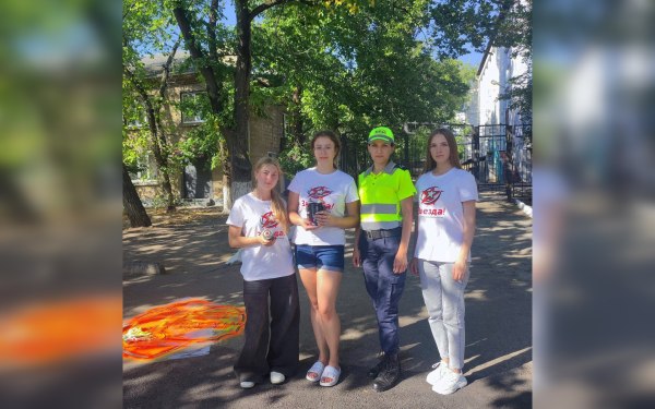 Повысить безопасность детей на дорогах: УГАИ и МД «Звезда» провели совместную акцию