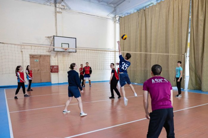 «СКА-Крепость» провёл турнир по волейболу среди бендерских школьников 