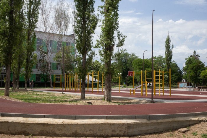 2 июля в Бендерах откроют новую спортивную площадку у школы № 11