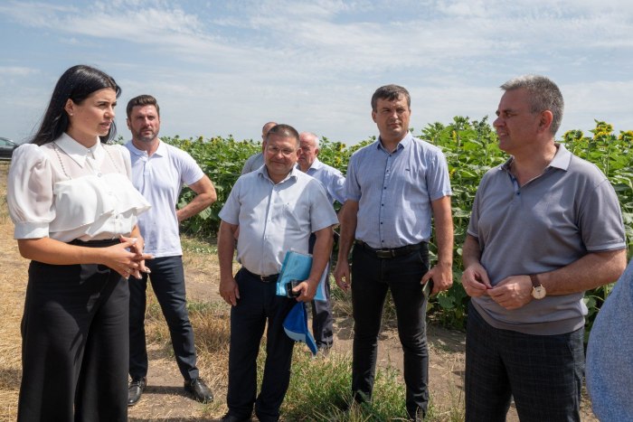 Президенту рассказали о сборе урожая в Слободзейском районе 