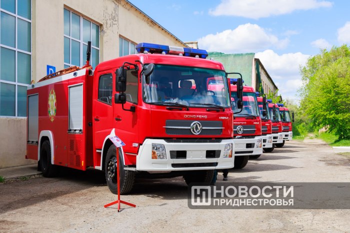 В ПМР в ближайшее время ожидают поставку пожарной автолестницы