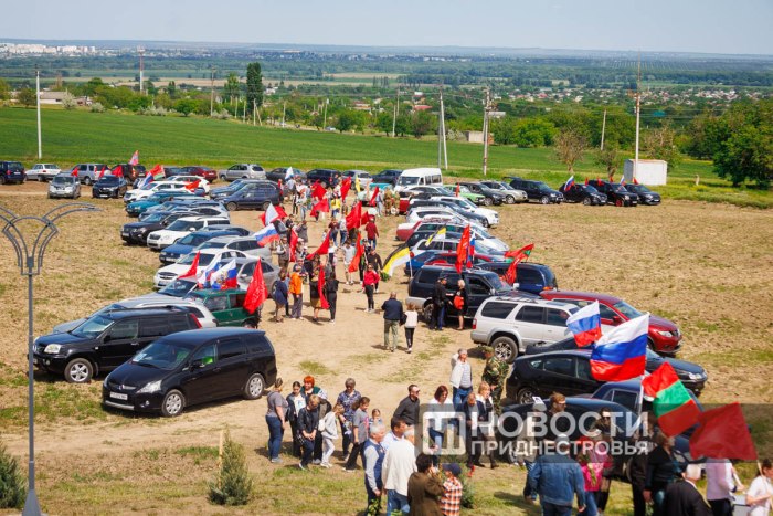 Автомотопробег «Одна победа на всех!» собрал сотни человек на Кицканском плацдарме