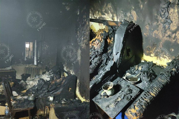 При пожаре в Бендерах погибли два пенсионера 