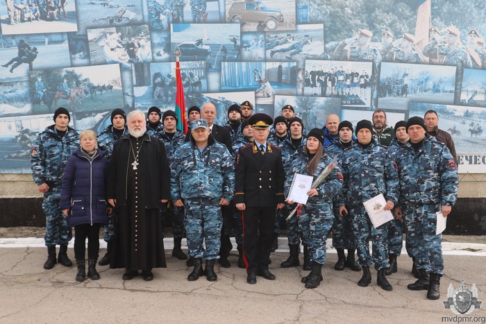 День внутренних войск отметили в Специальной моторизованной войсковой части МВД ПМР