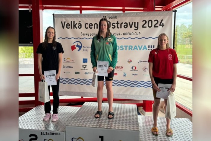 Тираспольская пловчиха Наталья Зайцева привезла две медали из Чехии