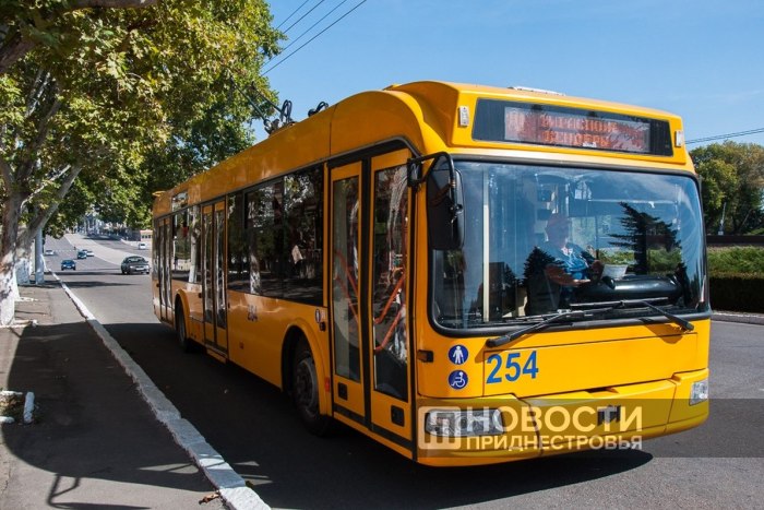 В Тирасполе троллейбусы № 2 и № 19 вернулись на центральную улицу