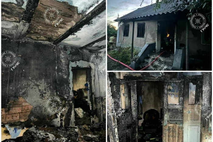 Из-за непотушенной сигареты в Дубоссарах едва не сгорел дом 