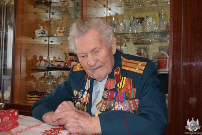 97 лет исполнилось ветерану Великой Отечественной войны Георгию Панову 