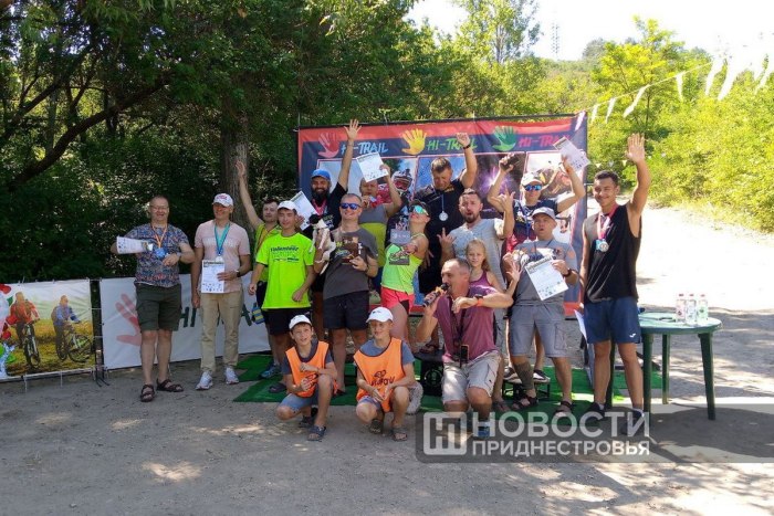Первый в Приднестровье турнир «Swim Run» провели в Гоянах