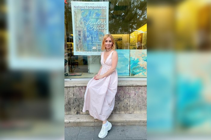 В Бухаресте открылась персональная выставка приднестровской художницы Натальи Ямпольской 