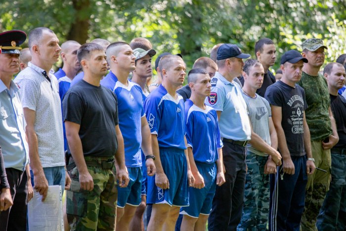 В Терновке прошла военизированная эстафета памяти полковника милиции Анатолия Бурдюжи 